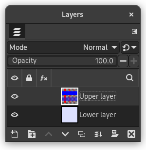 Painting in “Behind” mode